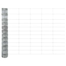 Svejset trådhegn med spidser 25 x 1,2 m Galvaniseret stål Sølv