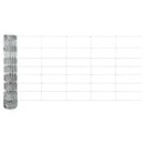 Svejset trådhegn med spidser 100 x 0,8 m Galvaniseret stål Sølv