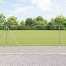 Svejset Trådhegn med Betonsokkel 25 x 1 m Galvaniseret stål