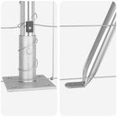 Svejset Trådhegn med Betonsokkel 25 x 1,6 m Galvaniseret stål