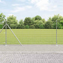 Svejset Trådhegn med Betonsokkel 50 x 1,2 m Galvaniseret stål