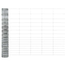 Svejset Trådhegn med Betonsokkel 50 x 1,2 m Galvaniseret stål
