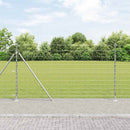 Svejset Trådhegn med Betonsokkel 50 x 1,4 m Galvaniseret stål