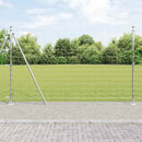 Svejset Trådhegn med Betonsokkel 50 x 1,5 m Galvaniseret stål