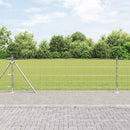 Svejset Trådhegn med Betonsokkel 100 x 0,8 m Galvaniseret stål