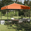 Canopy Tent Orange 243 x 243 x 251 cm Stof