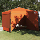 Canopy Tent Orange 290 x 290 x 251 cm Stof