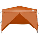 Canopy Tent Orange 290 x 290 x 251 cm Stof