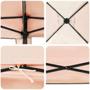 Canopy Tent Orange 290 x 290 x 251 cm Stof