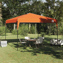 Canopy Tent Orange 290 x 290 x 251 cm Stof