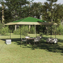 Canopy Tent Grøn 395 x 395 x 251 cm Stof