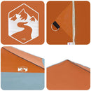 Canopy Tent Orange 395 x 395 x 251 cm Stof