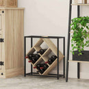 Vinfad 16 flasker Konstrueret træ Sonoma eg