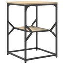 Sidebord Sonoma eg 41 x 40 x 60 cm Ingeniørtræ og stål
