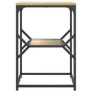 Sidebord Sonoma eg 41 x 40 x 60 cm Ingeniørtræ og stål
