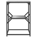 Sidebord Grå Sonoma 41 x 40 x 60 cm Ingeniørtræ og stål