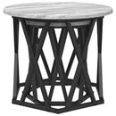 Sidebord 2 pcs Grå Sonoma Ingeniørtræ og stål