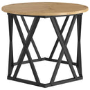 Nesting Sidebord 3 pcs Artisan Egetræ Ingeniørtræ og stål