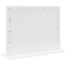 Vaskeskab Spejl Hvid 60 x 45 x 18 cm Glas og Konstrueret træ