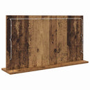 Vaskeskab Spejl Rektangulær Gammelt træ 80 x 45 x 18 cm