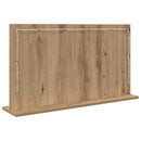 Vaskeskab Spejl Artisan Egetræ 80 x 45 x 18 cm Rektangulær