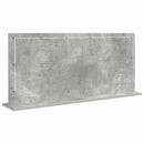 Vaskeskab Spejl Rektangulær Beton Grå 100 x 45 x 18 cm