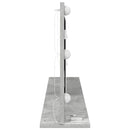 Vaskeskab Spejl Rektangulær Beton Grå 100 x 45 x 18 cm