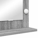 Vaskeskab Spejl Rektangulær Grå Sonoma 100 x 45 x 18 cm