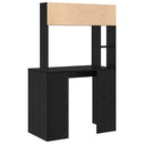 Bord Sort eg 91 x 50 x 149 cm Konstrueret træ