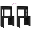 Bord Sort eg 91 x 50 x 149 cm Konstrueret træ