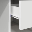 Bord Hvid 90 x 49 x 75 cm Konstrueret træ