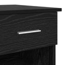 Bord Sort eg 90 x 49 x 75 cm Konstrueret træ