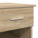 Bord Sonoma eg 90 x 49 x 75 cm Konstrueret træ