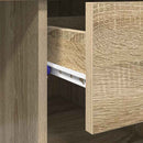 Bord Sonoma eg 90 x 49 x 75 cm Konstrueret træ