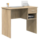 Bord Sonoma eg 90 x 49 x 75 cm Konstrueret træ