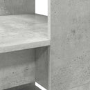 Bord Beton Grå Konstrueret træ 113 x 54 x 120 cm