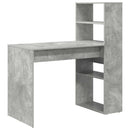 Bord Beton Grå Konstrueret træ 113 x 54 x 120 cm