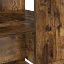 Bord Røget eg Konstrueret træ 113 x 54 x 120 cm