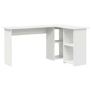 Bord Hvid 142 x 102 x 73 cm Konstrueret træ