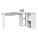 Bord Hvid 142 x 102 x 73 cm Konstrueret træ