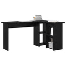 Bord Sort eg 142 x 102 x 73 cm Konstrueret træ