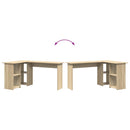 Bord Sonoma eg 142 x 102 x 73 cm Konstrueret træ