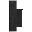 Bord Sort eg Konstrueret træ 131,5 x 50 x 106,5 cm