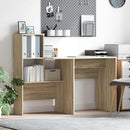 Bord Sonoma eg Konstrueret træ 131,5 x 50 x 106,5 cm