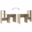 Bord Sonoma eg Konstrueret træ 131,5 x 50 x 106,5 cm