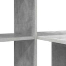 Bord Beton Grå Konstrueret træ 131,5 x 50 x 106,5 cm