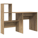 Bord Artisan Egetræ Konstrueret træ 131,5 x 50 x 106,5 cm