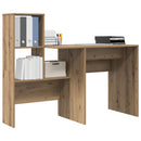 Bord Artisan Egetræ Konstrueret træ 131,5 x 50 x 106,5 cm
