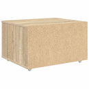 Skuffeskab med hjul Sonoma eg 55 x 45 x 31 cm