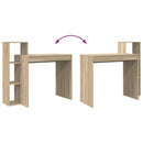 Bord Sonoma eg Konstrueret træ 100 x 40 x 90 cm
